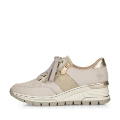 Sale Women'S Sneaker Low Beige Ladies Sneakers