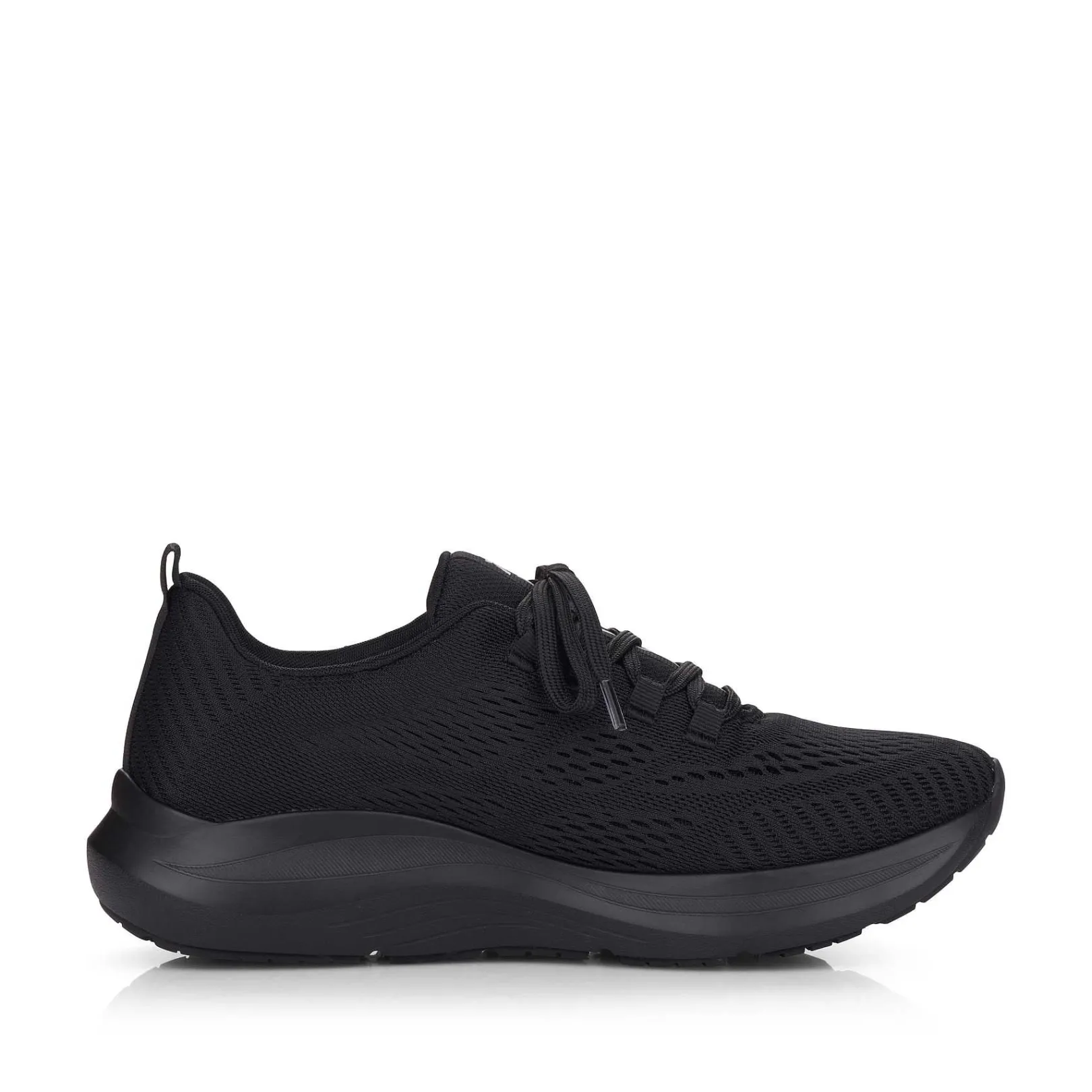 Clearance Women'S Sneaker Low Deep Black Ladies Sneakers