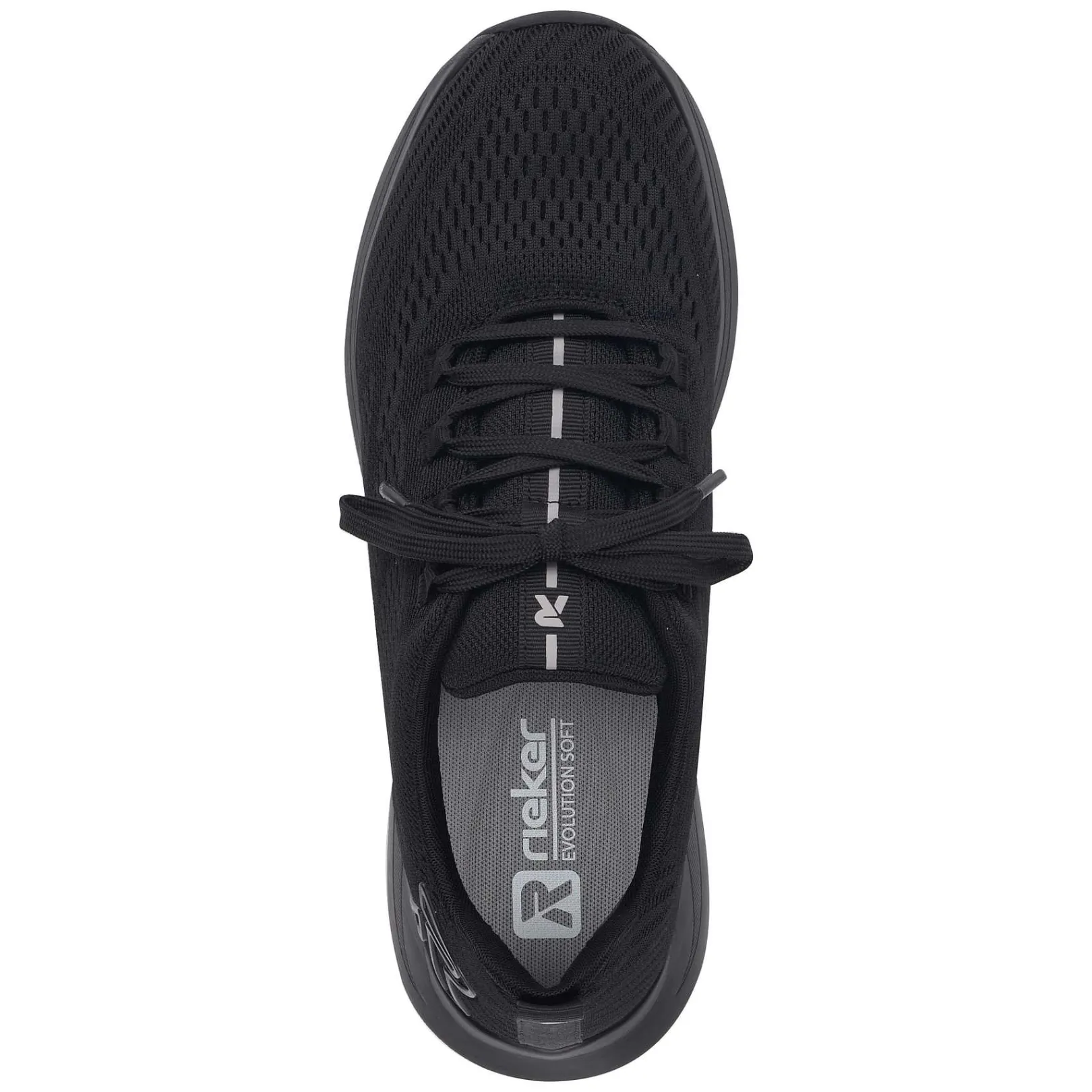 Clearance Women'S Sneaker Low Deep Black Ladies Sneakers
