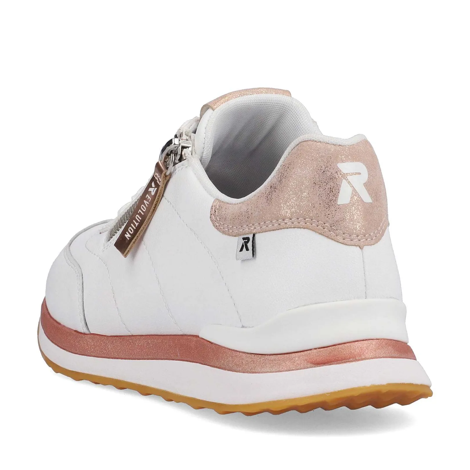 Women'S Sneaker Low Swan-White Rose Ladies Sneakers