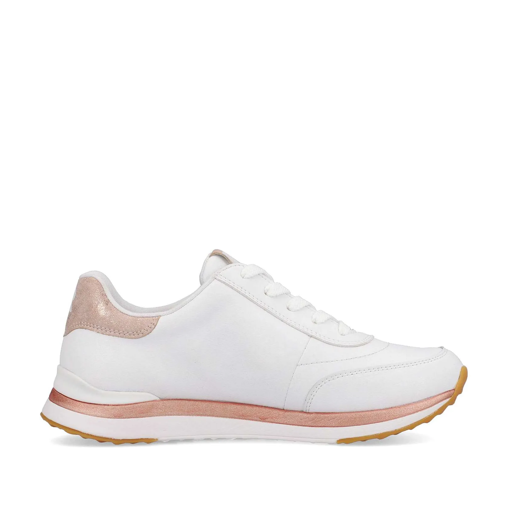 Women'S Sneaker Low Swan-White Rose Ladies Sneakers