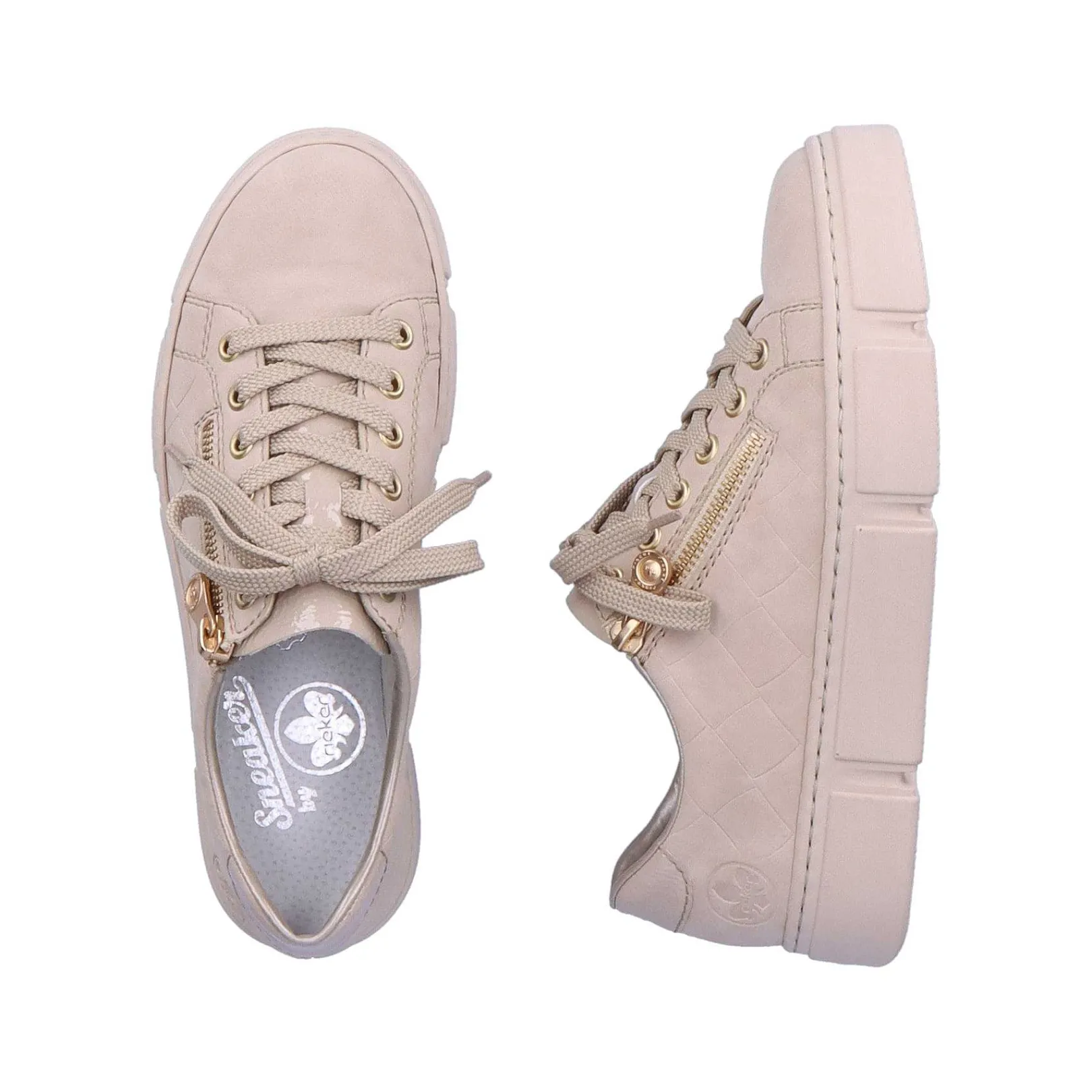 Best Women'S Sneaker Low Cream Beige Ladies Sneakers