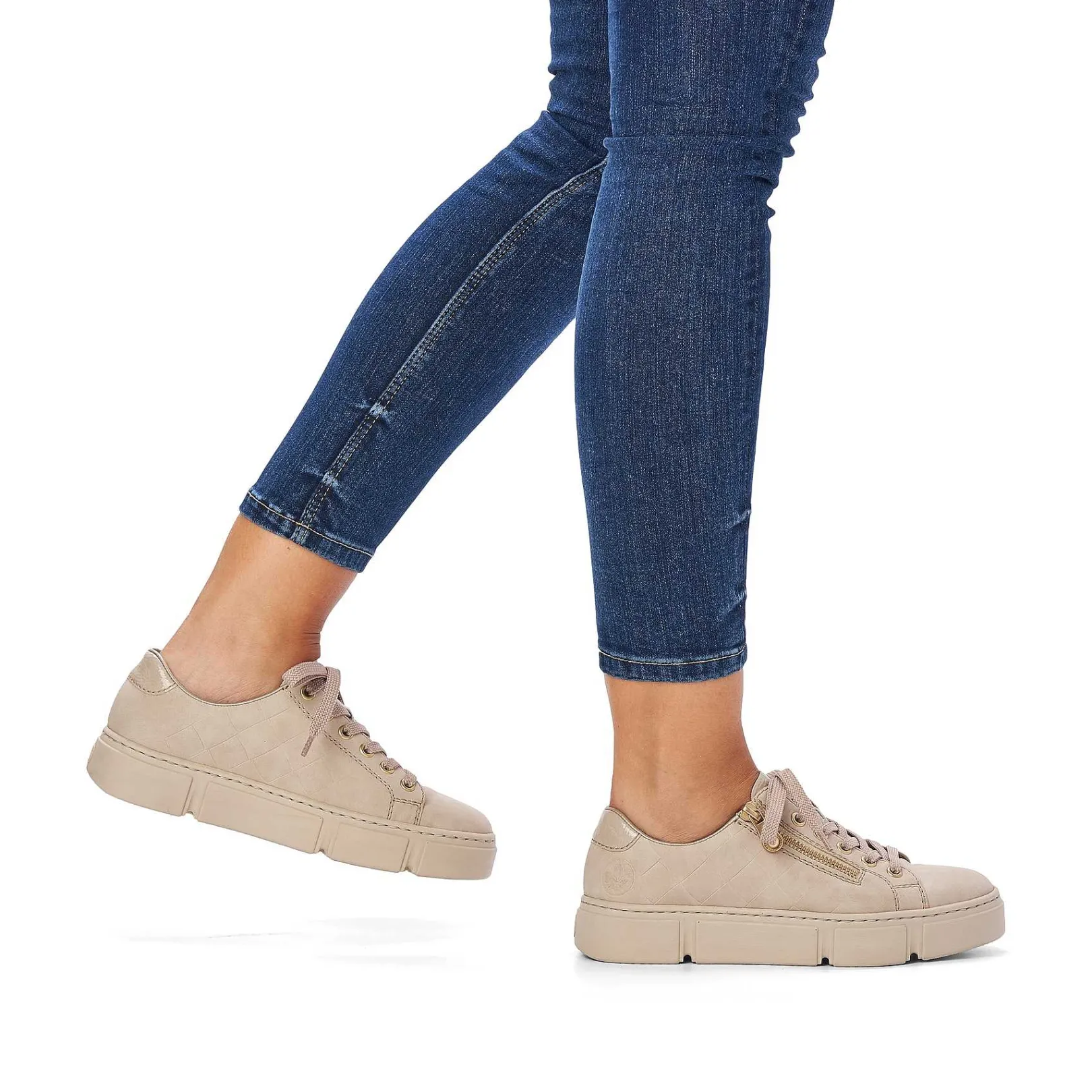 Best Women'S Sneaker Low Cream Beige Ladies Sneakers