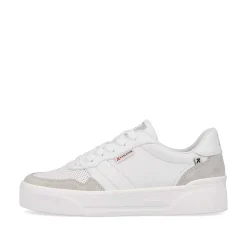 Best Women'S Sneaker Low Swan-White Stone-Grey Ladies Sneakers