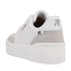 Best Women'S Sneaker Low Swan-White Stone-Grey Ladies Sneakers