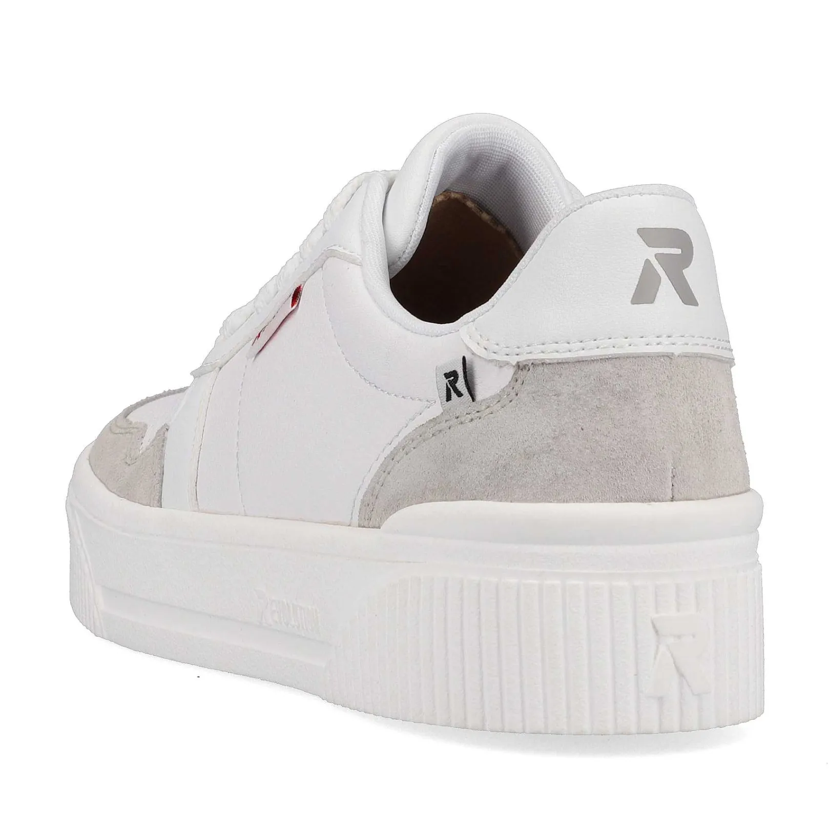 Best Women'S Sneaker Low Swan-White Stone-Grey Ladies Sneakers