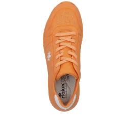 New Women'S Sneaker Low Glowing Orange Ladies Colorful Styles