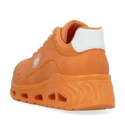 New Women'S Sneaker Low Glowing Orange Ladies Colorful Styles