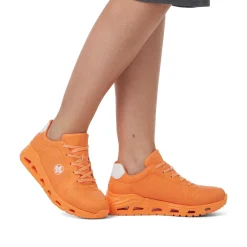 New Women'S Sneaker Low Glowing Orange Ladies Colorful Styles