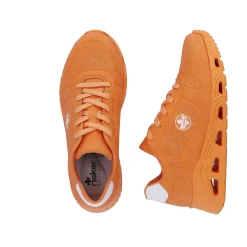 New Women'S Sneaker Low Glowing Orange Ladies Colorful Styles