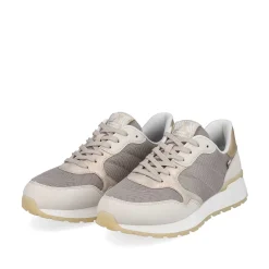 Outlet Women'S Sneaker Low Clay-Beige Rock-Grey Ladies Sneakers