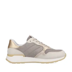 Outlet Women'S Sneaker Low Clay-Beige Rock-Grey Ladies Sneakers