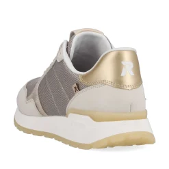 Outlet Women'S Sneaker Low Clay-Beige Rock-Grey Ladies Sneakers