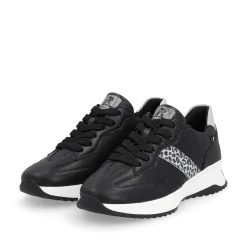 Discount Women'S Sneaker Low Urban Black Ladies Sneakers