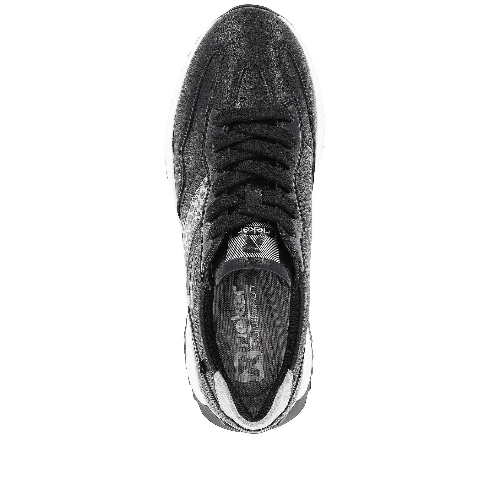 Discount Women'S Sneaker Low Urban Black Ladies Sneakers