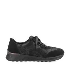Clearance Women'S Sneaker Low Night Black Ladies Sneakers