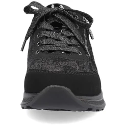Clearance Women'S Sneaker Low Night Black Ladies Sneakers