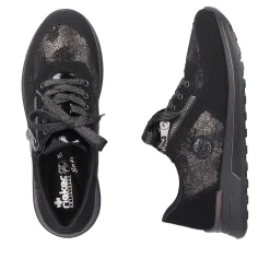 Clearance Women'S Sneaker Low Night Black Ladies Sneakers