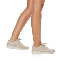 Outlet Women'S Sneaker Low Light Beige Ladies Vegan