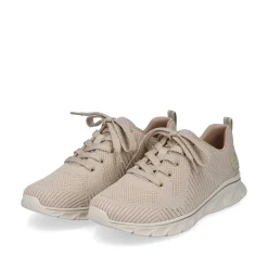 Outlet Women'S Sneaker Low Light Beige Ladies Vegan