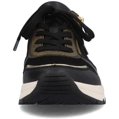 Women'S Sneaker Low Urban Black-Cream White Ladies Sneakers