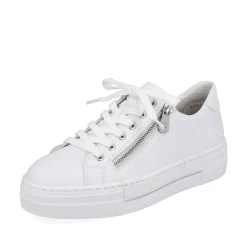 Online Women'S Sneaker Low Pure White Ladies Sneakers