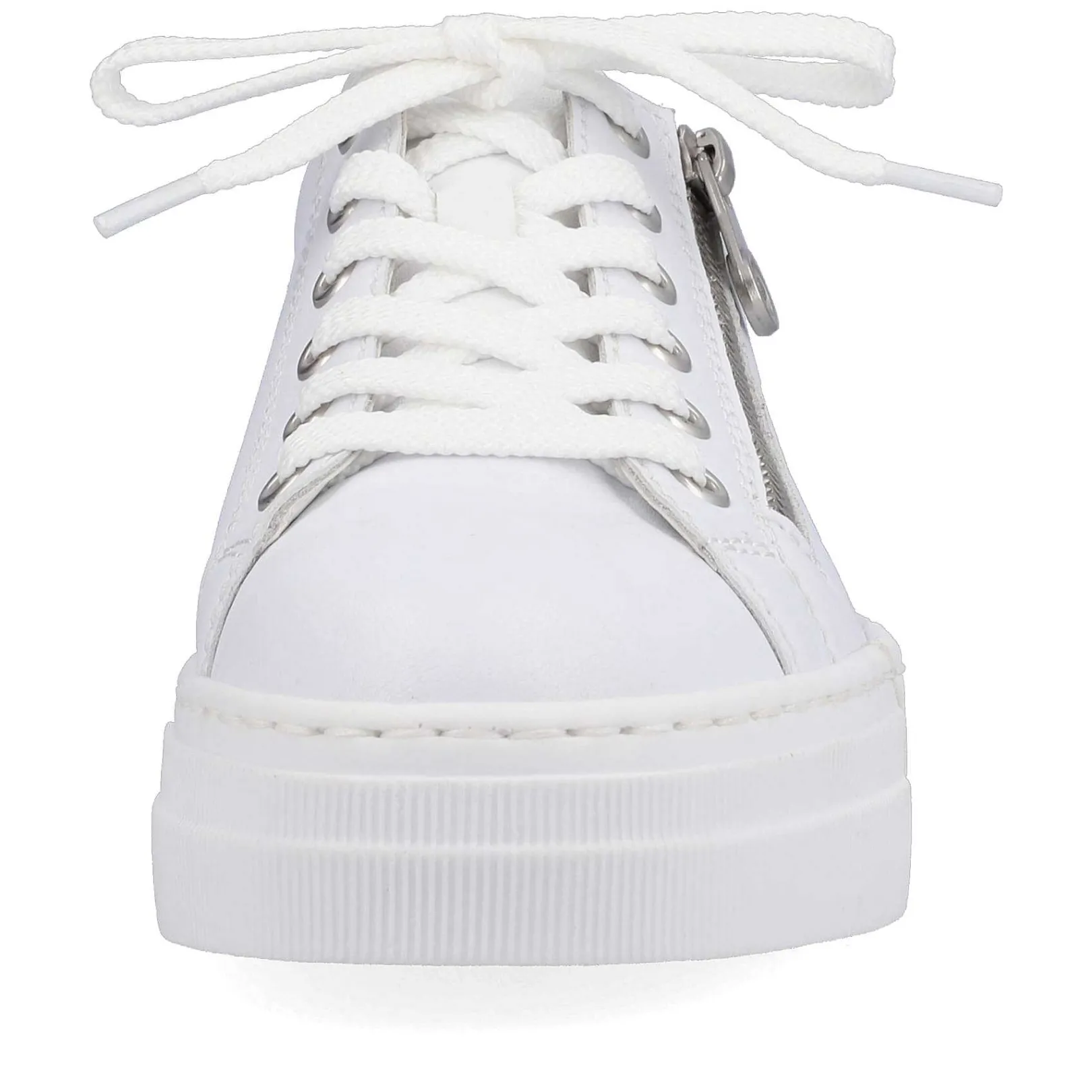 Online Women'S Sneaker Low Pure White Ladies Sneakers