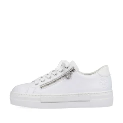 Online Women'S Sneaker Low Pure White Ladies Sneakers
