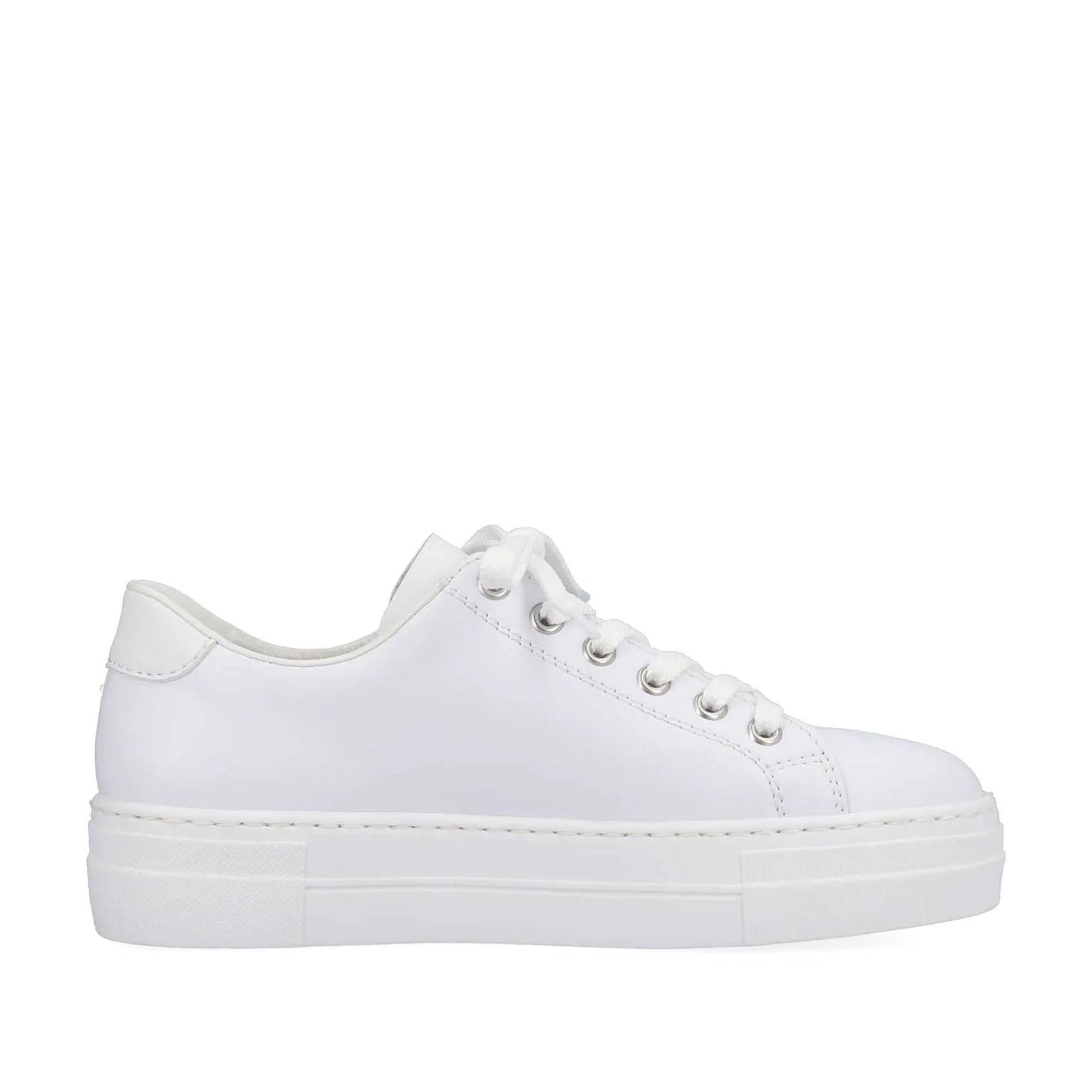 Online Women'S Sneaker Low Pure White Ladies Sneakers