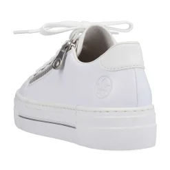 Online Women'S Sneaker Low Pure White Ladies Sneakers