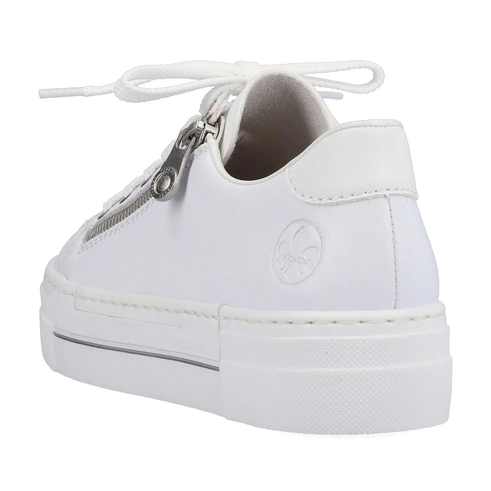 Online Women'S Sneaker Low Pure White Ladies Sneakers