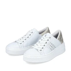 Online Women'S Sneaker Low Brilliant White Ladies Sneakers