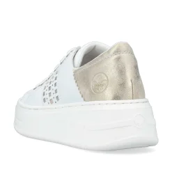 Online Women'S Sneaker Low Brilliant White Ladies Sneakers