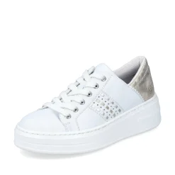 Online Women'S Sneaker Low Brilliant White Ladies Sneakers