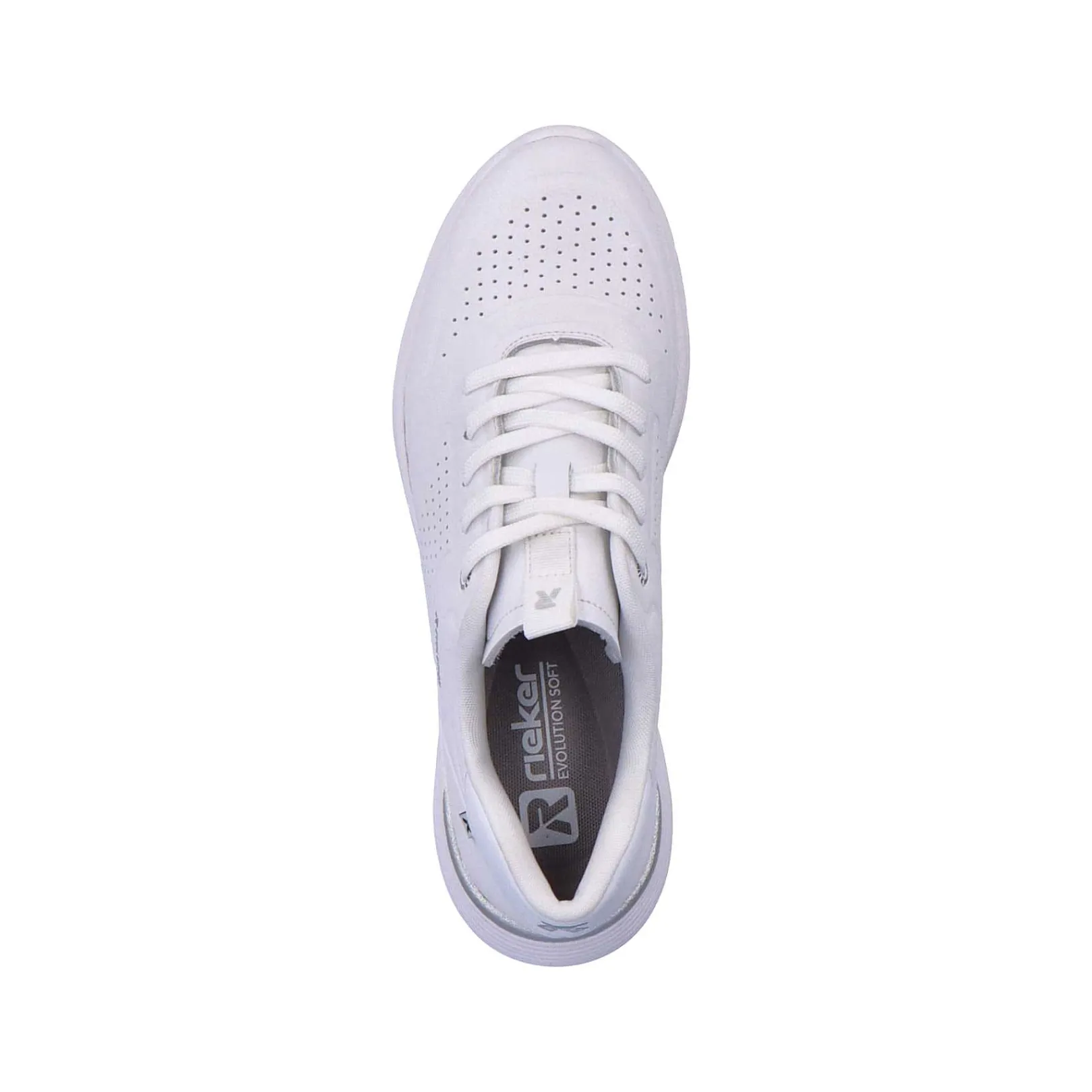 New Women'S Sneaker Low Crystal White Ladies Sneakers