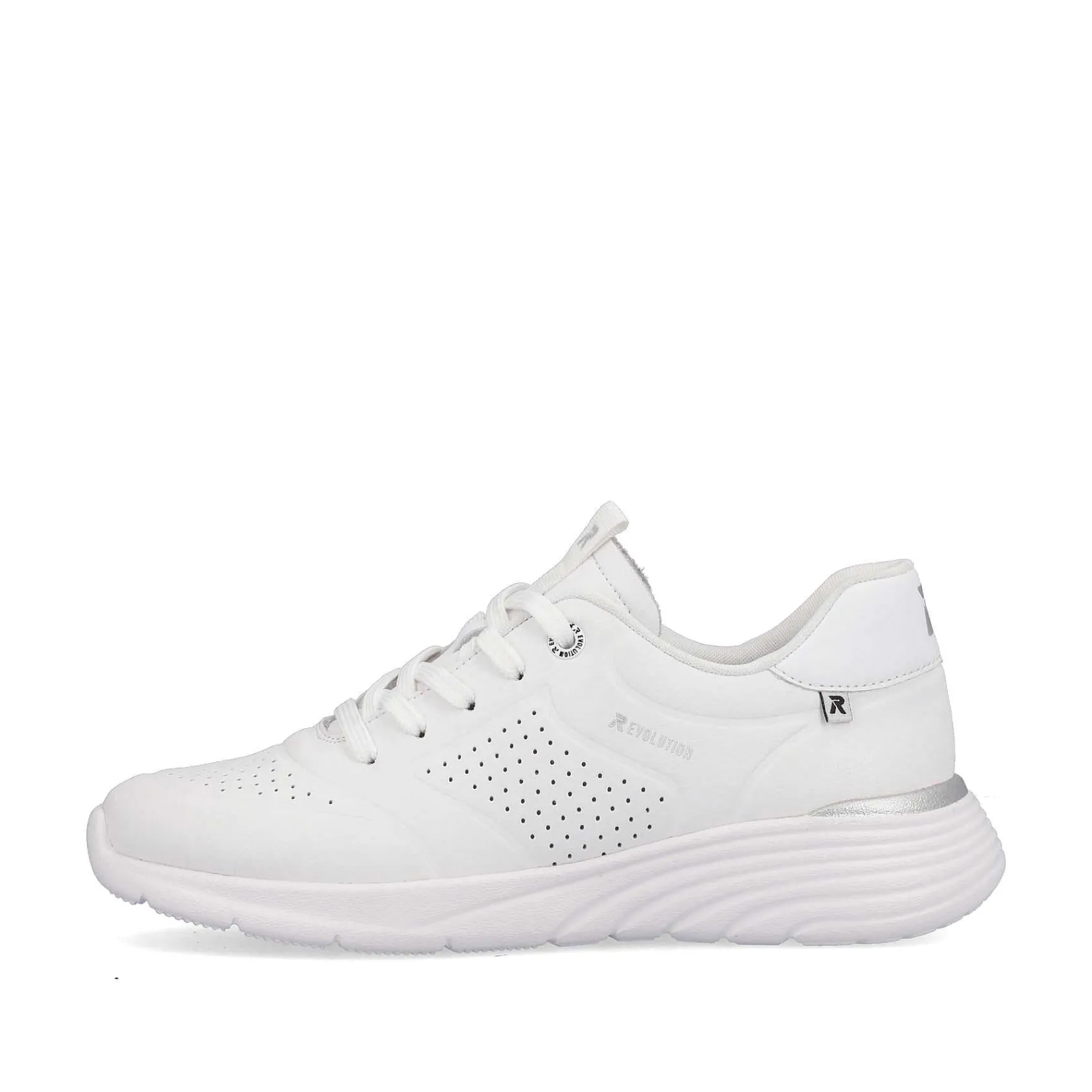 New Women'S Sneaker Low Crystal White Ladies Sneakers