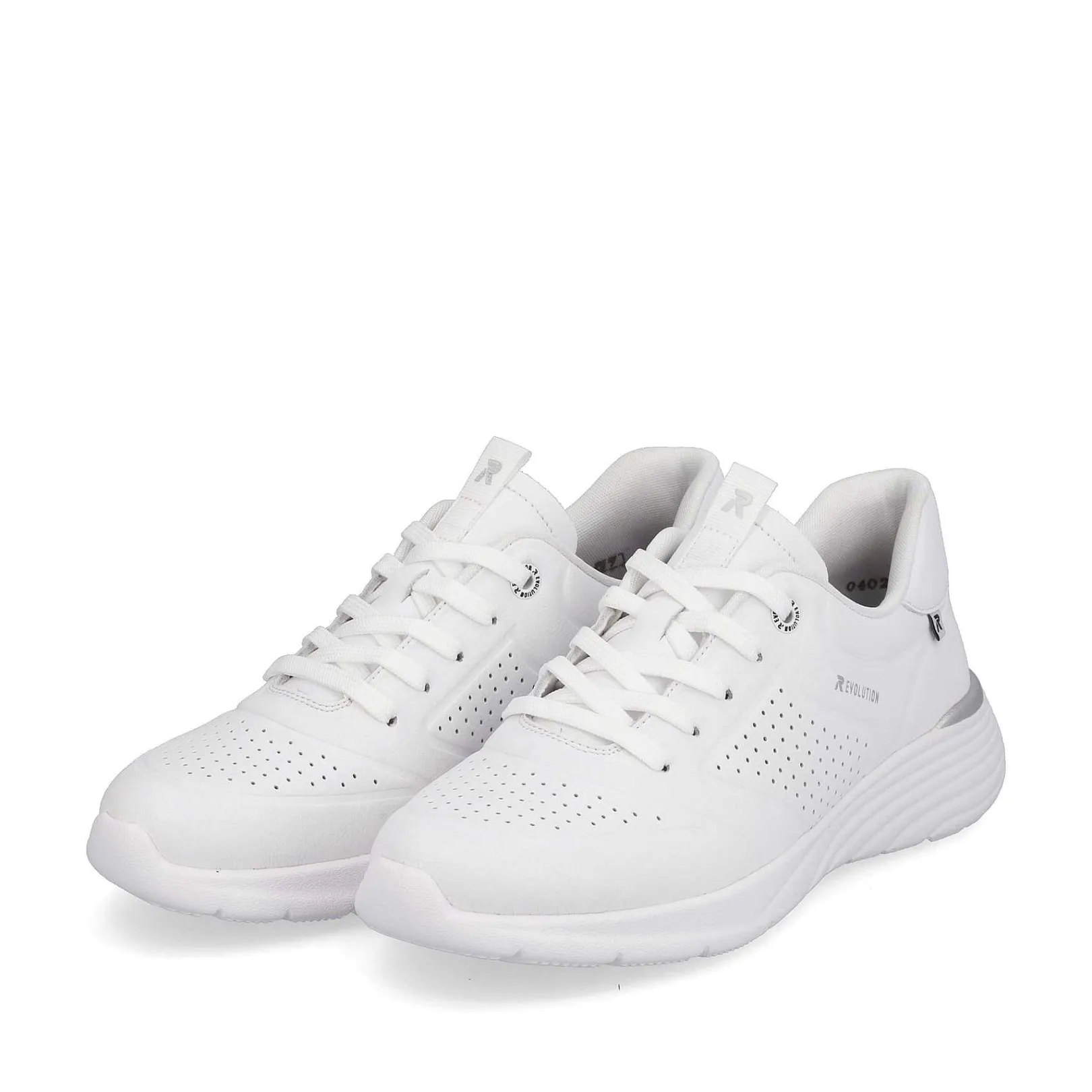 New Women'S Sneaker Low Crystal White Ladies Sneakers