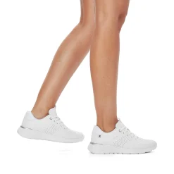 New Women'S Sneaker Low Crystal White Ladies Sneakers