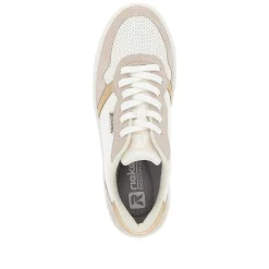 Hot Women'S Sneaker Low Crystal-White Sand-Beige Ladies Sneakers