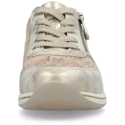 Clearance Women'S Sneaker Low Beige Multi-Metallic Ladies Sneakers