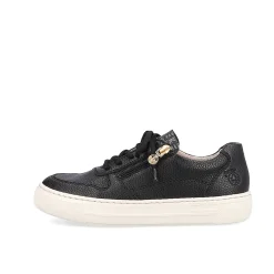 Women'S Sneaker Low Deep Black Ladies Sneakers