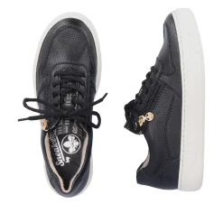 Women'S Sneaker Low Deep Black Ladies Sneakers