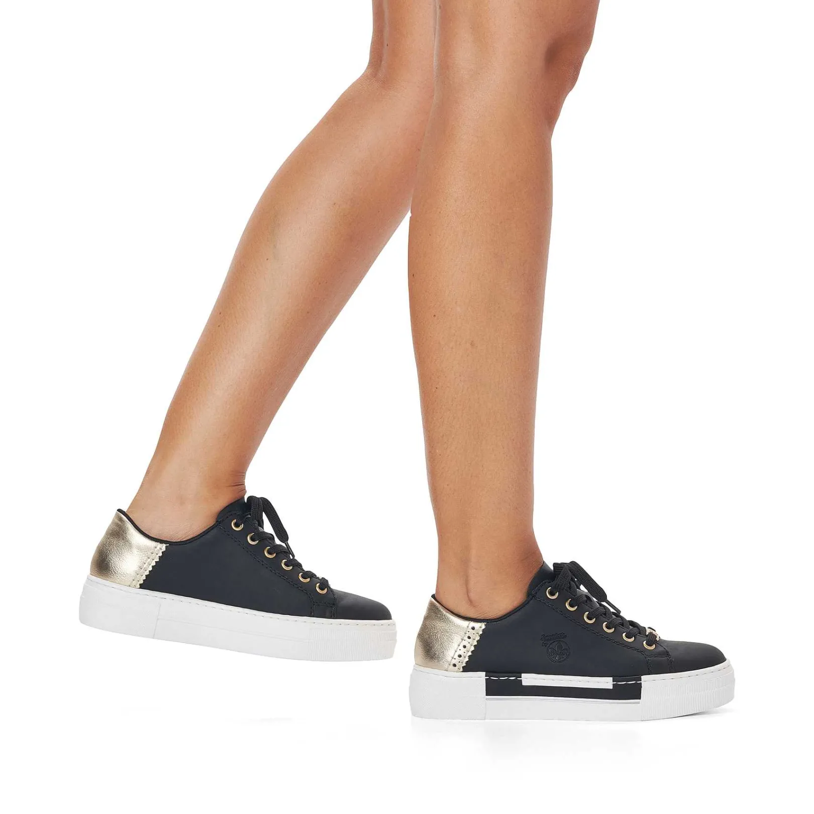 Hot Women'S Sneaker Low Graphite Black Ladies Sneakers