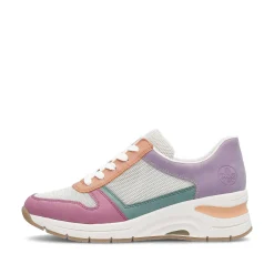 Best Women'S Sneaker Low Beige-Multicolored Ladies Colorful Styles
