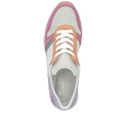 Best Women'S Sneaker Low Beige-Multicolored Ladies Colorful Styles