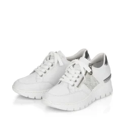 Sale Women'S Sneaker Low Pure White Ladies Sneakers