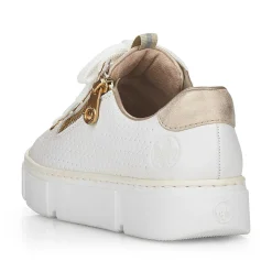Outlet Women'S Sneaker Low Pearl White Ladies Sneakers