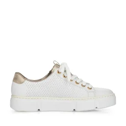 Outlet Women'S Sneaker Low Pearl White Ladies Sneakers