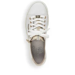 Outlet Women'S Sneaker Low Pearl White Ladies Sneakers