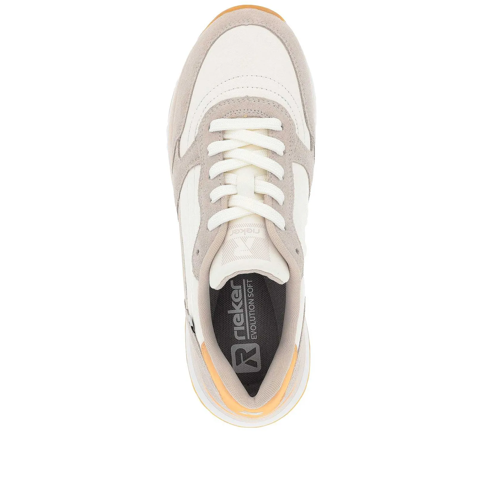 Sale Women'S Sneaker Low Clay Beige Apricot Ladies Sneakers